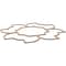 Ekena Millwork 83W x 83H x 38T Large Anderson Decorative Fretwork Wood Ceiling Panels, Red Oak CELW83X83X0375ANDRO - alternate 9